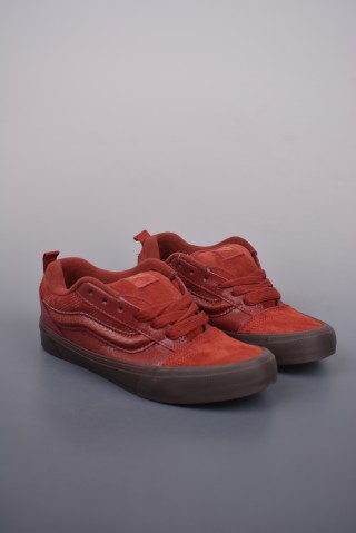 Vans Knu Skool Logo 'Dragon Year Red' view 1