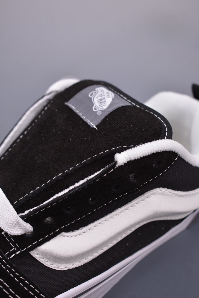 Vans Knu Skool Logo 'Black / White / Grey / Brown' view