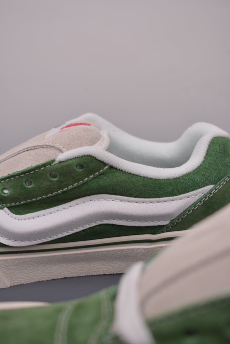 Vans Knu-Skool Logo 'Matcha Green' view
