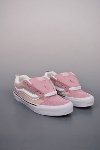 Vans Knu Skool Logo 'Pink' view 1