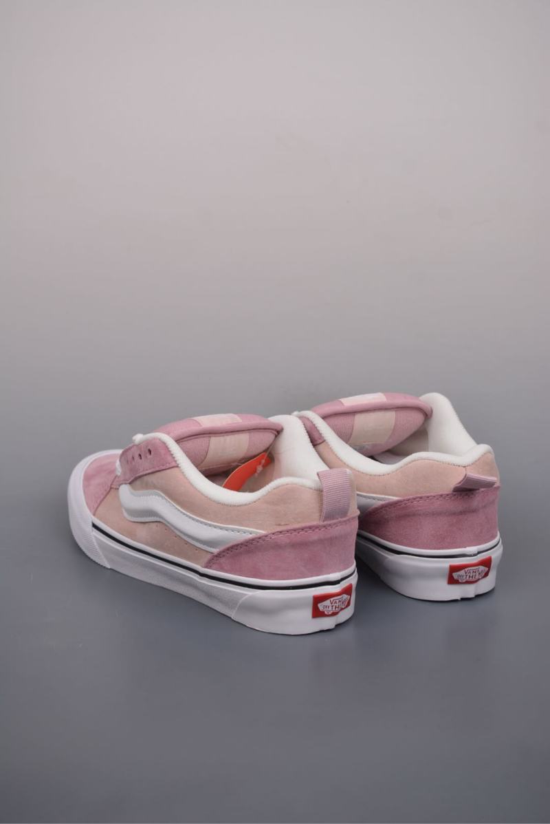 Vans Knu Skool Logo 'Pink' view