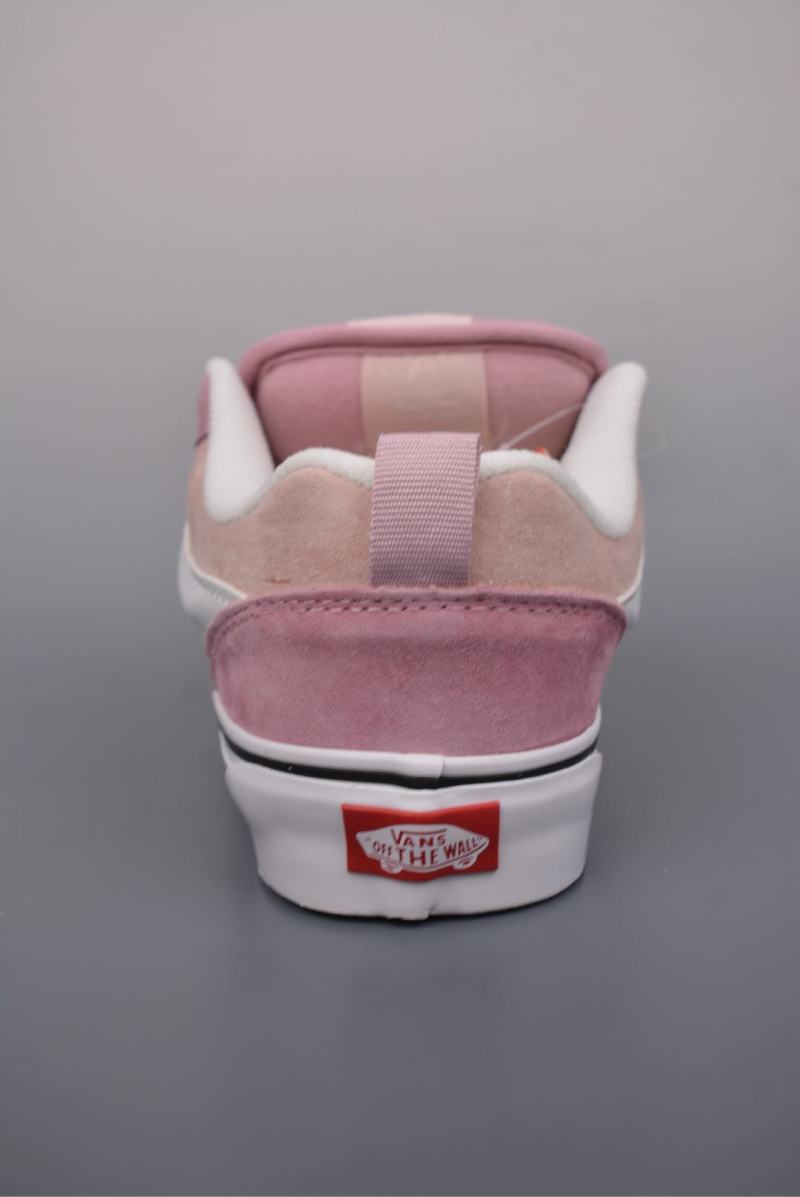 Vans Knu Skool Logo 'Pink' view