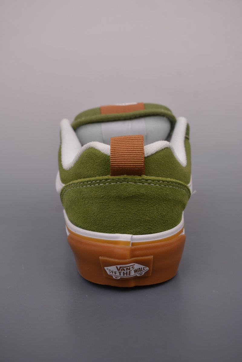 Vans Knu Skool Logo 'Brown / Green' view