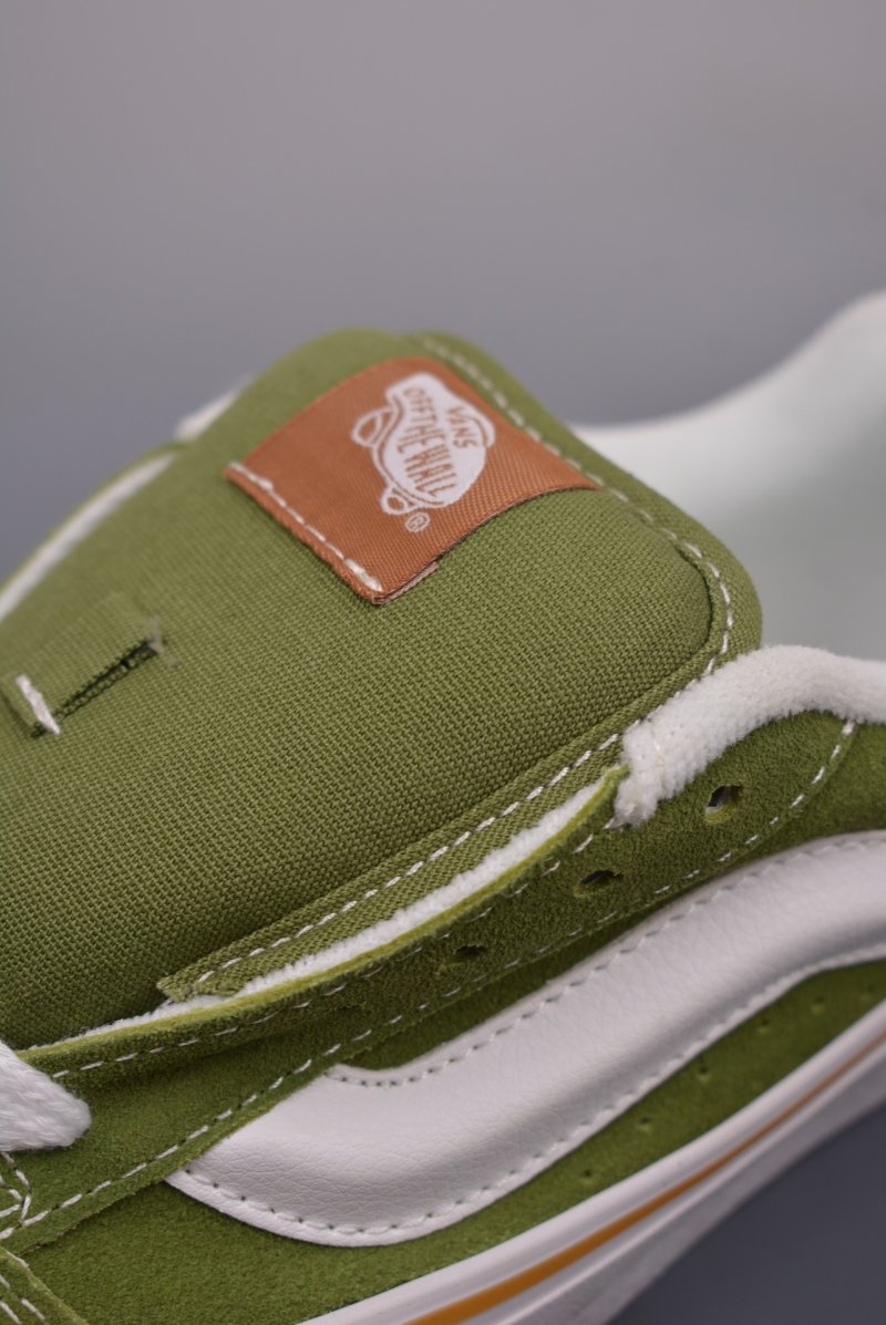 Vans Knu Skool Logo 'Brown / Green' view