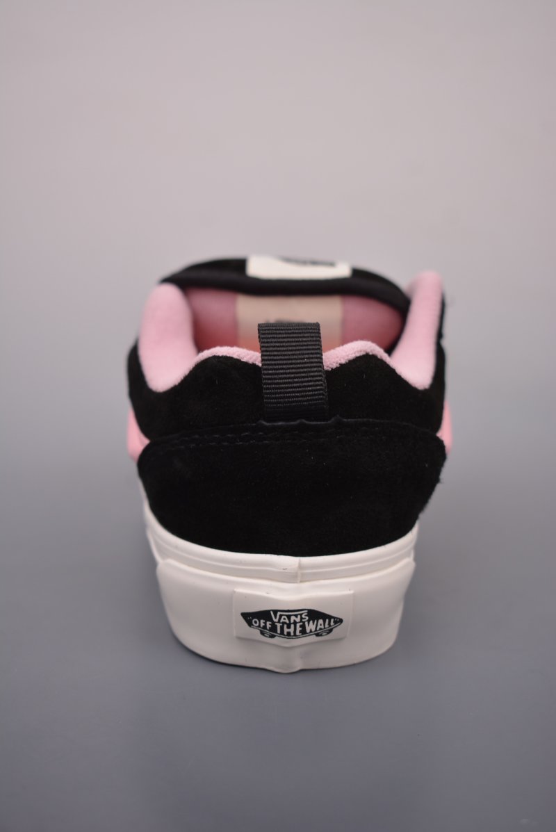 Vans Knu-Skool Logo 'Black / Pink' view