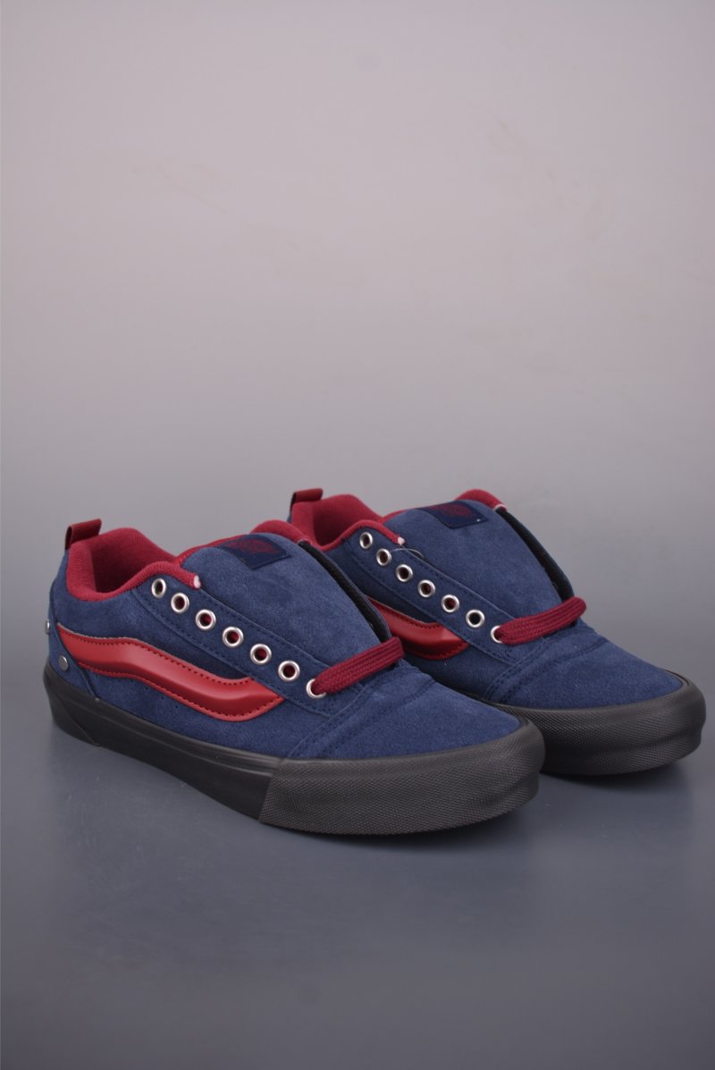 Vans Knu Skool Logo Studded 'Blue / Red'