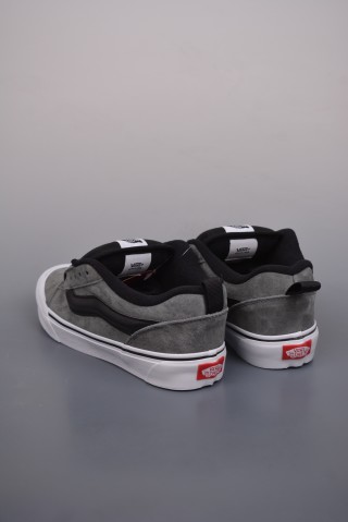 Vans Knu Skool Logo 'Black / Grey' view 2