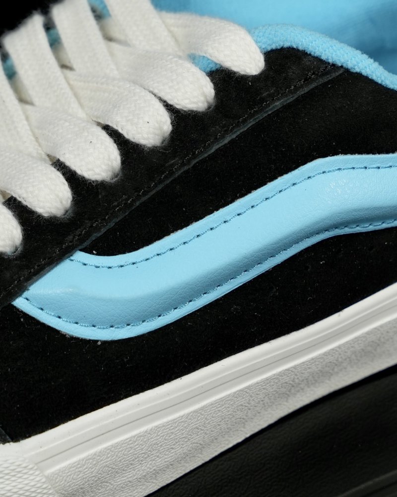 Vans Knu Skool Logo 'Black / Blue' view