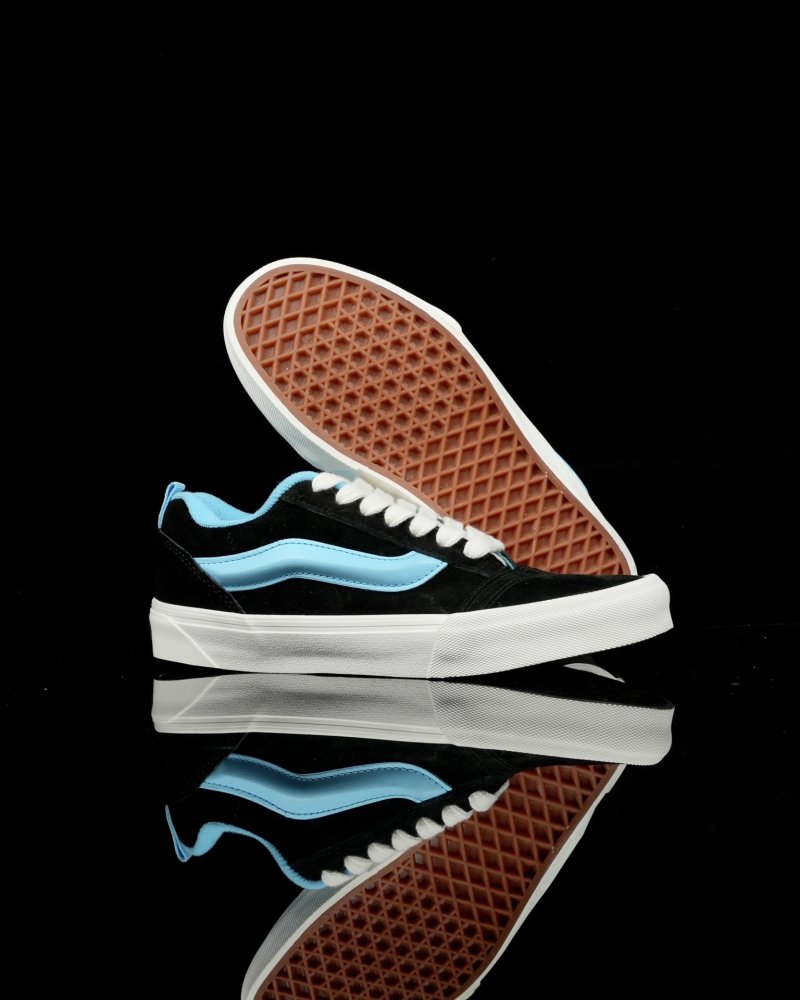 Vans Knu Skool Logo 'Black / Blue' view
