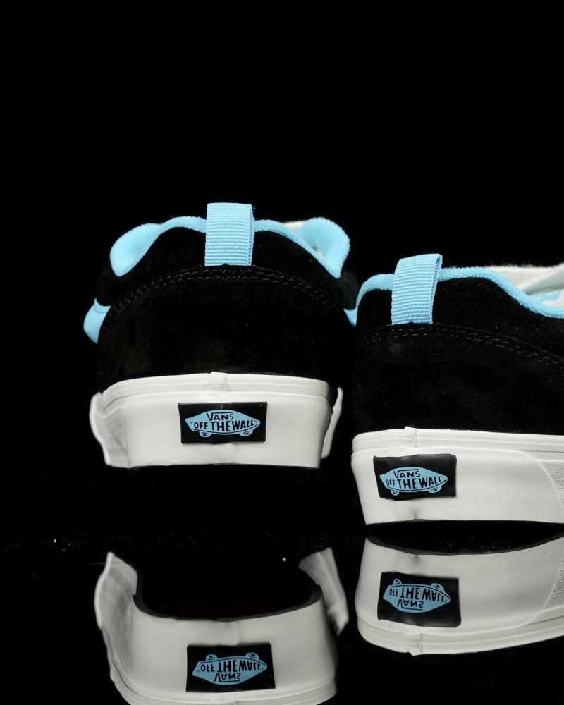 Vans Knu Skool Logo 'Black / Blue' view