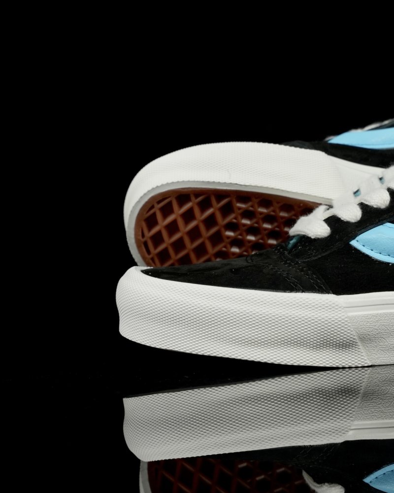 Vans Knu Skool Logo 'Black / Blue' view