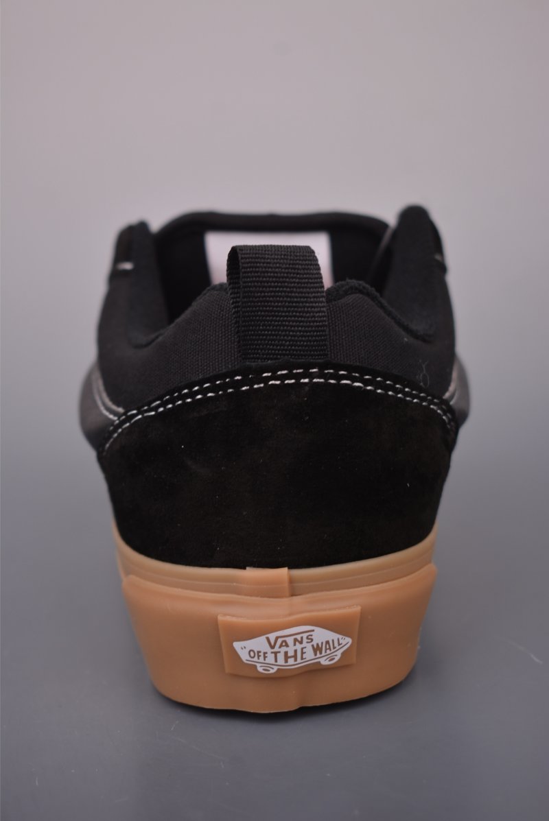 Vans Knu Skool Logo 'Black / Brown' view