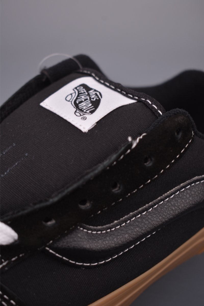 Vans Knu Skool Logo 'Black / Brown' view
