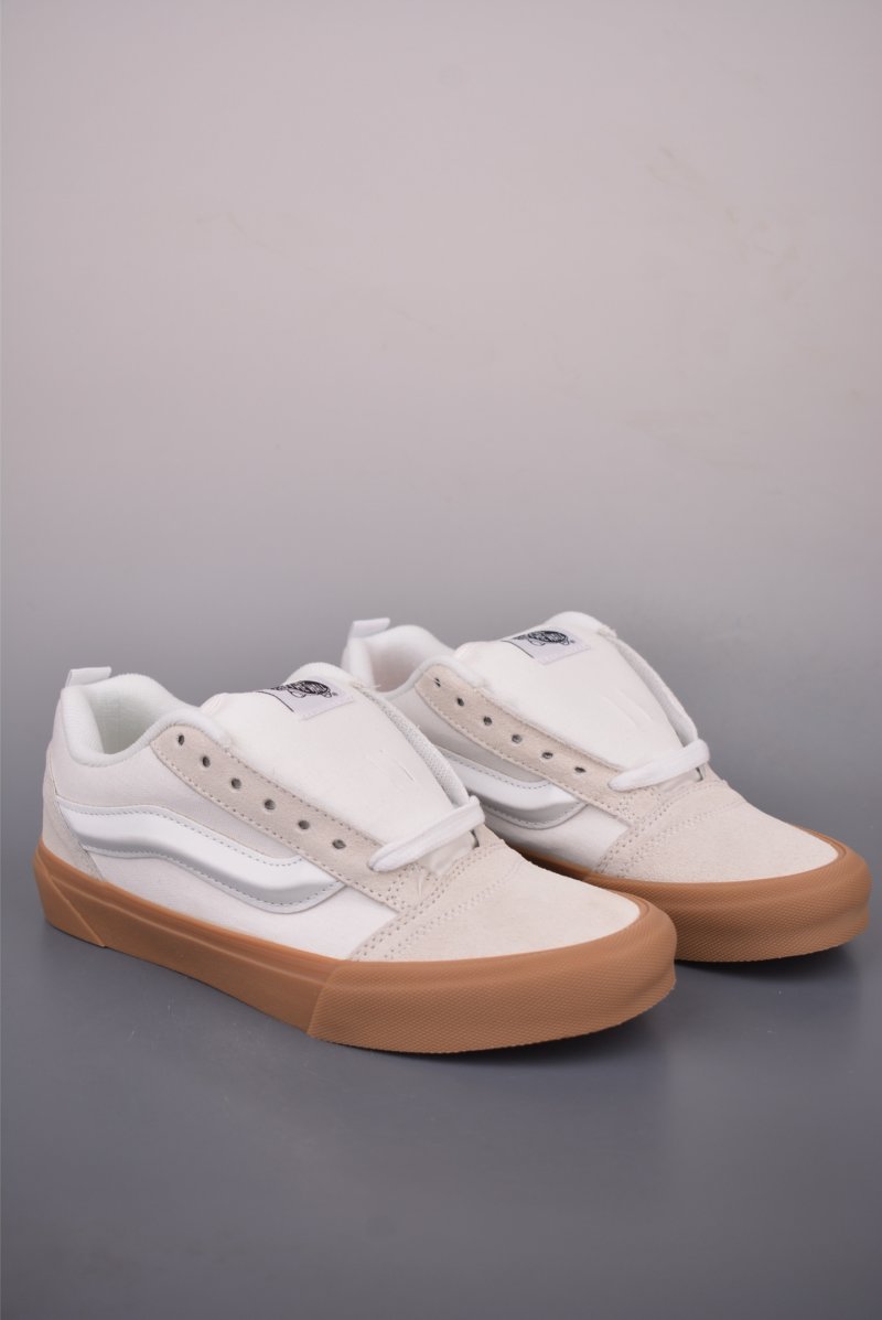 Vans Knu Skool Logo 'Cream / Brown'