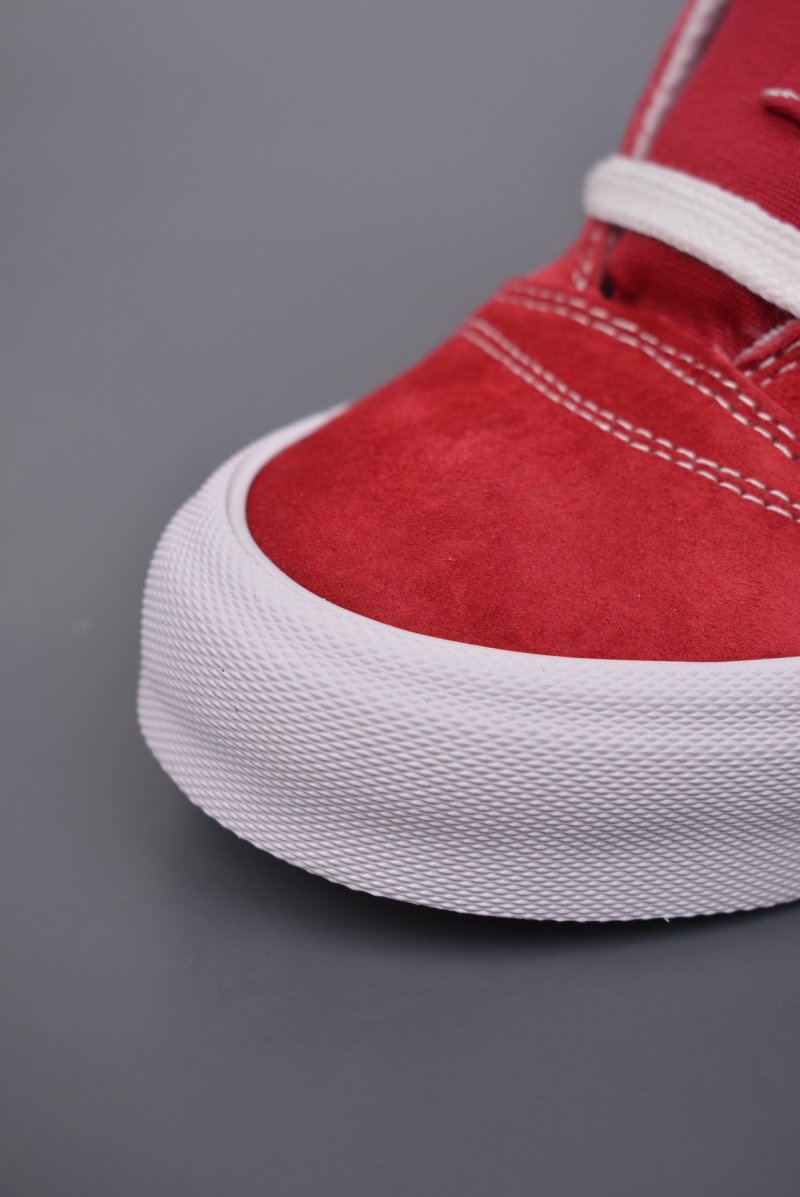 Vans Knu Skool Logo 'Burgundy / White' view