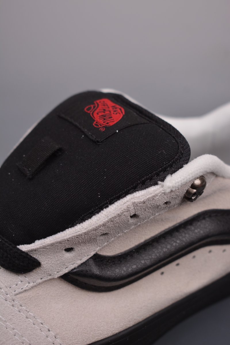 Vans Knu Skool Logo Halloween 'Black / White' view