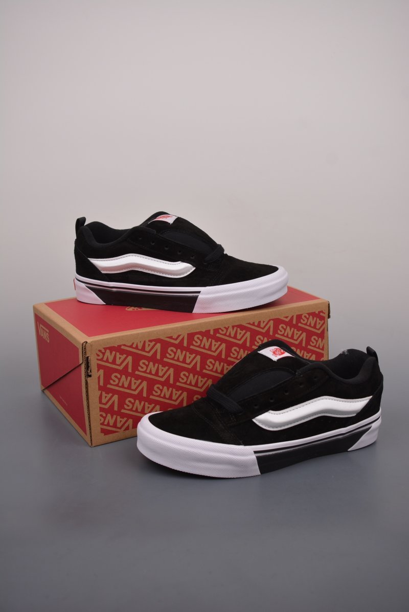 Vans Knu Skool 'Black' view