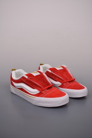Vans Knu-Skool VR3 LX 'China Red' view 1