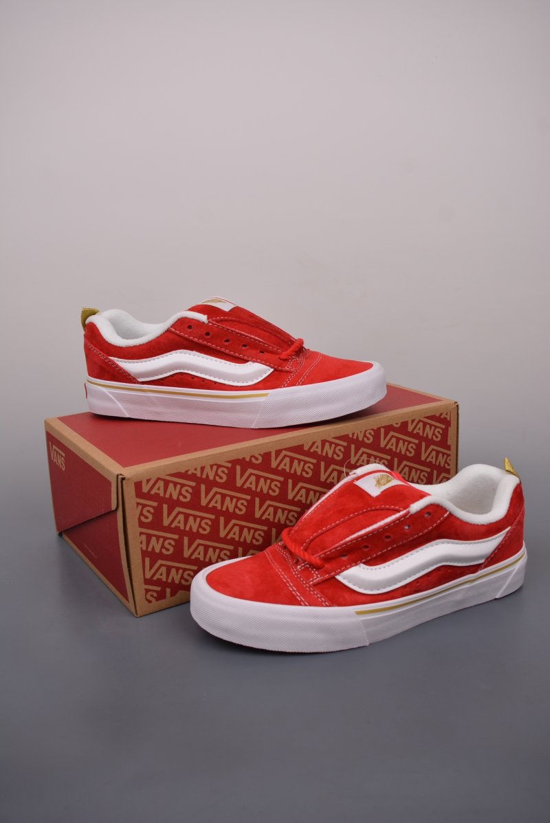 Vans Knu-Skool VR3 LX 'China Red' view