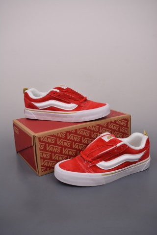 Vans Knu-Skool VR3 LX 'China Red' view 5