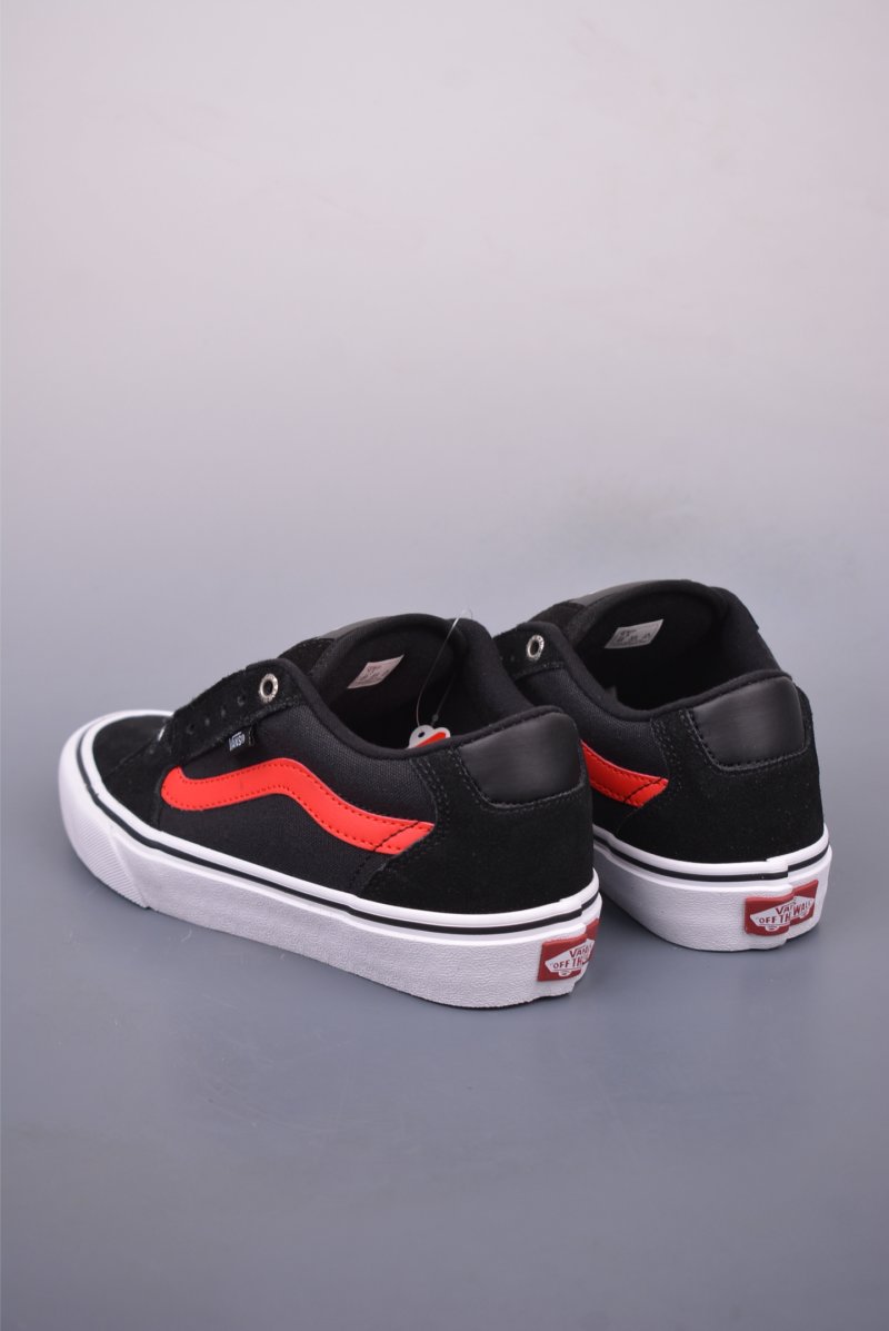 Vans Old Skool Faulkner 'Black / Red' view