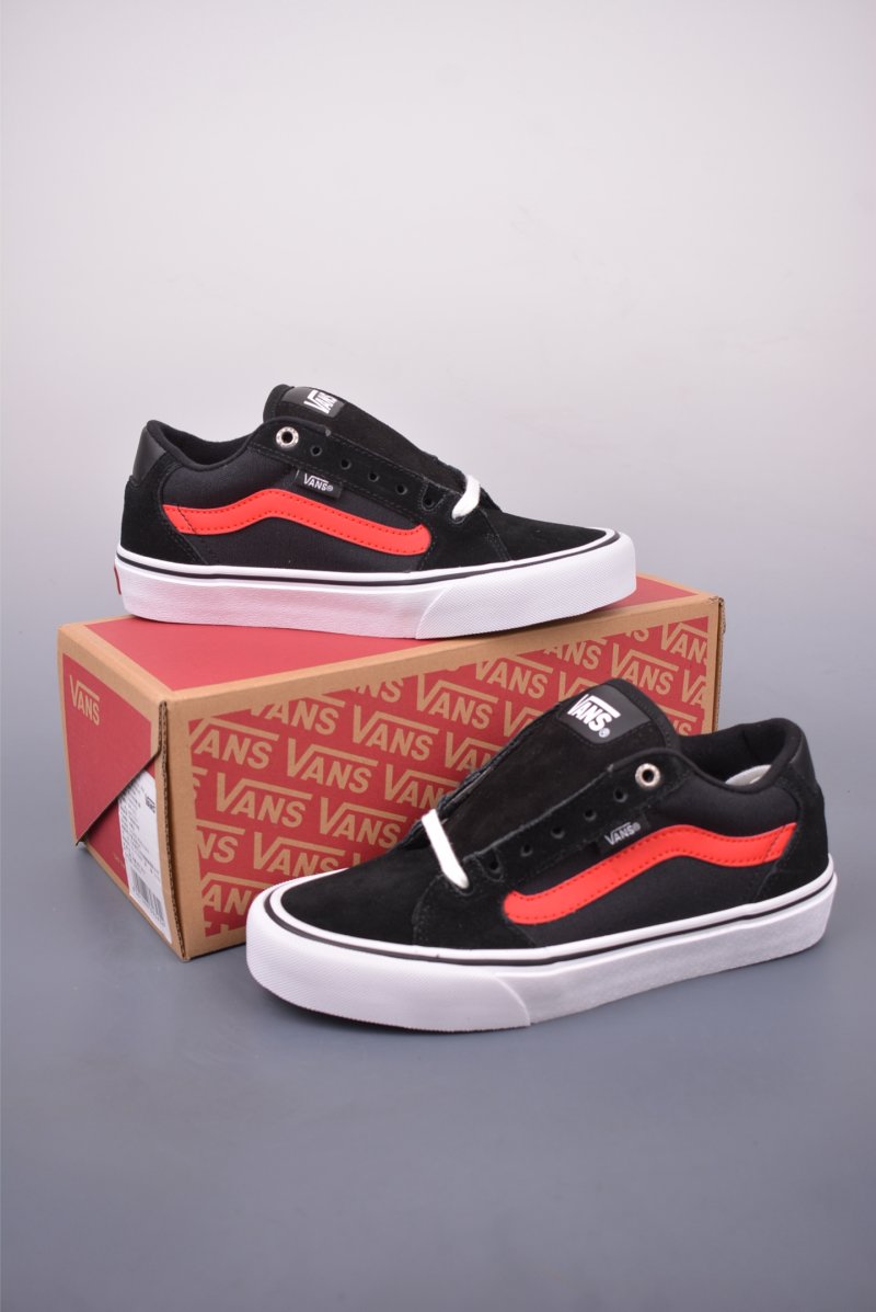 Vans Old Skool Faulkner 'Black / Red' view