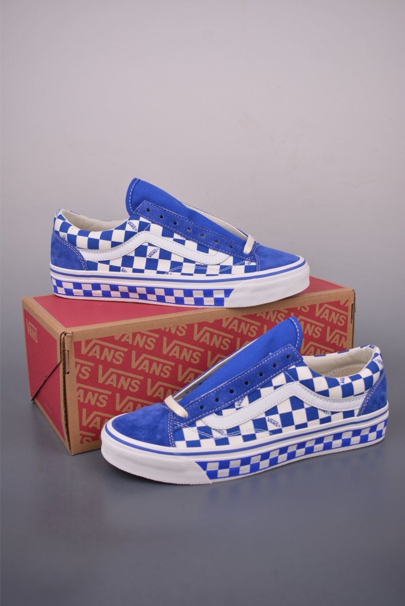Vans Old Skool LX-BMX 'Blue / White Checkerboard' view