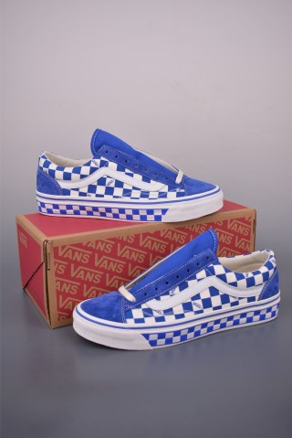Vans Old Skool LX-BMX 'Blue / White Checkerboard' view 5