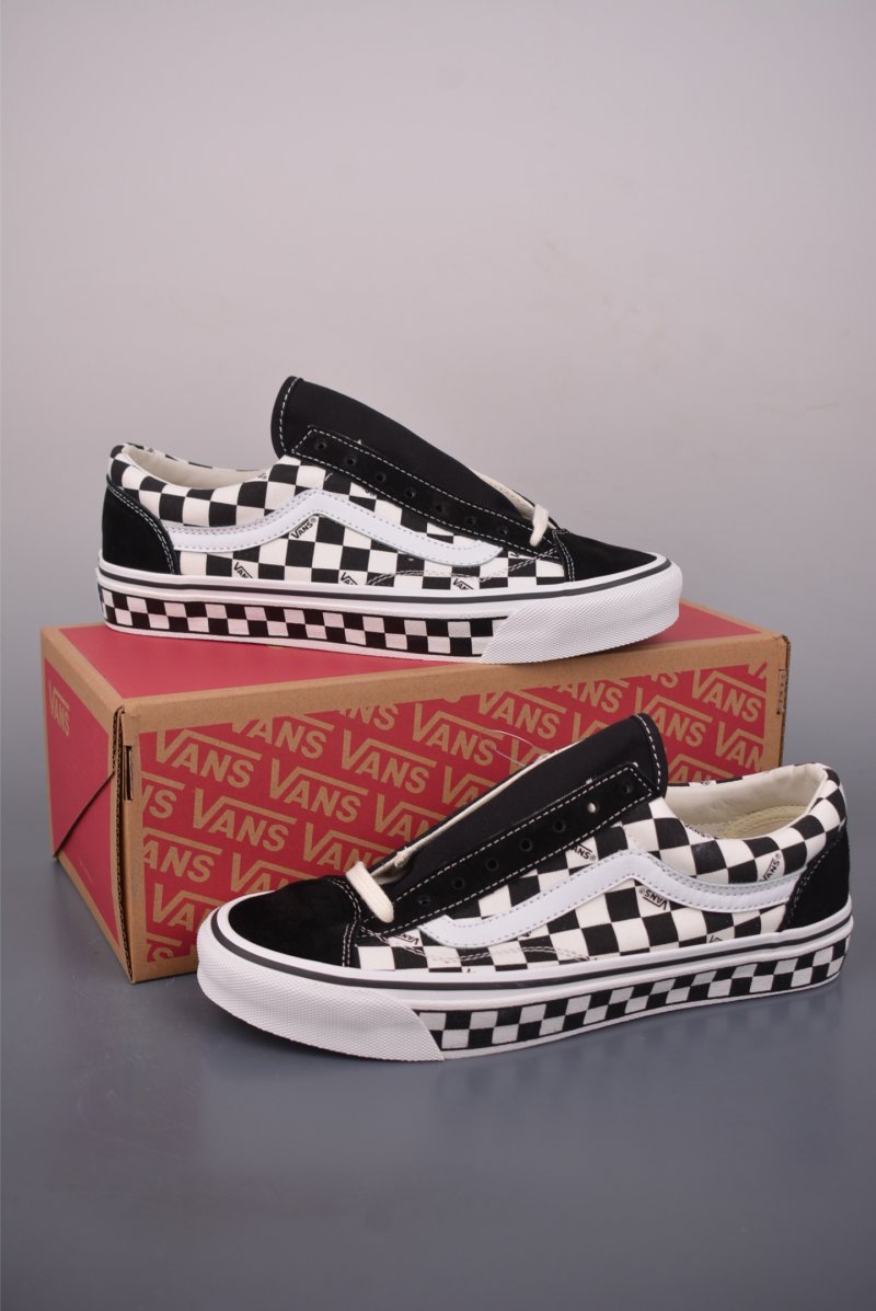 Vans Old Skool LX-BMX 'Black / White Checkerboard' view