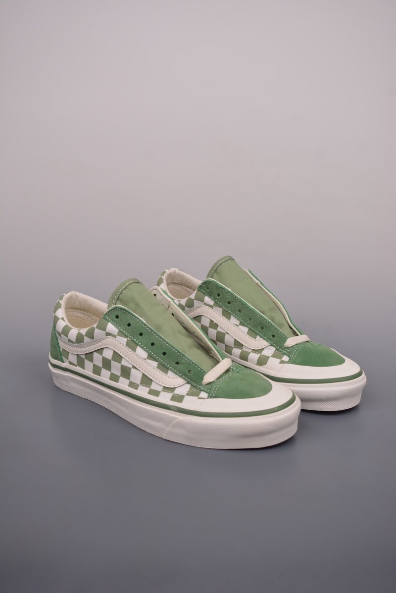 Vans Old Skool Reissue 136 'Green Checkerboard'
