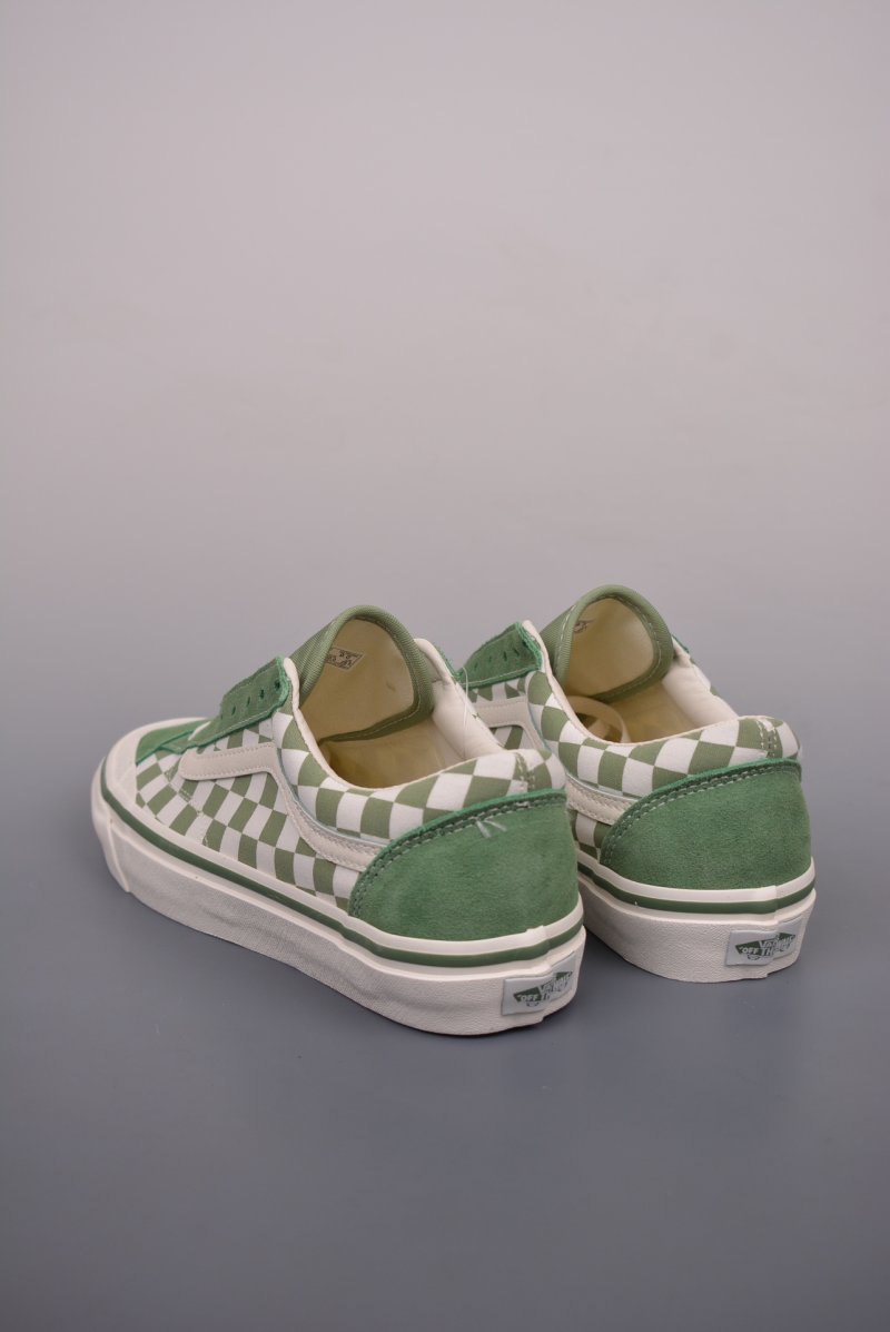 Vans Old Skool Reissue 136 'Green Checkerboard' view