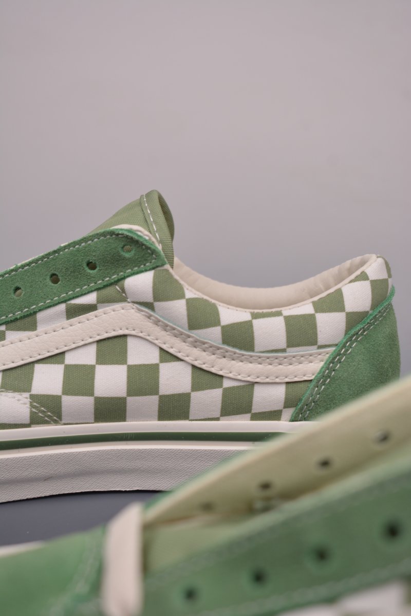 Vans Old Skool Reissue 136 'Green Checkerboard' view