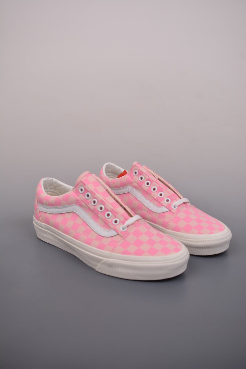 Vans Old Skool 'Peach Pink Checkerboard'