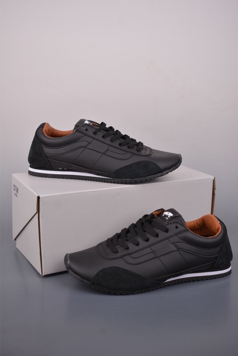 Vans OTW Super Lowpro Trainer 'Black / White' view