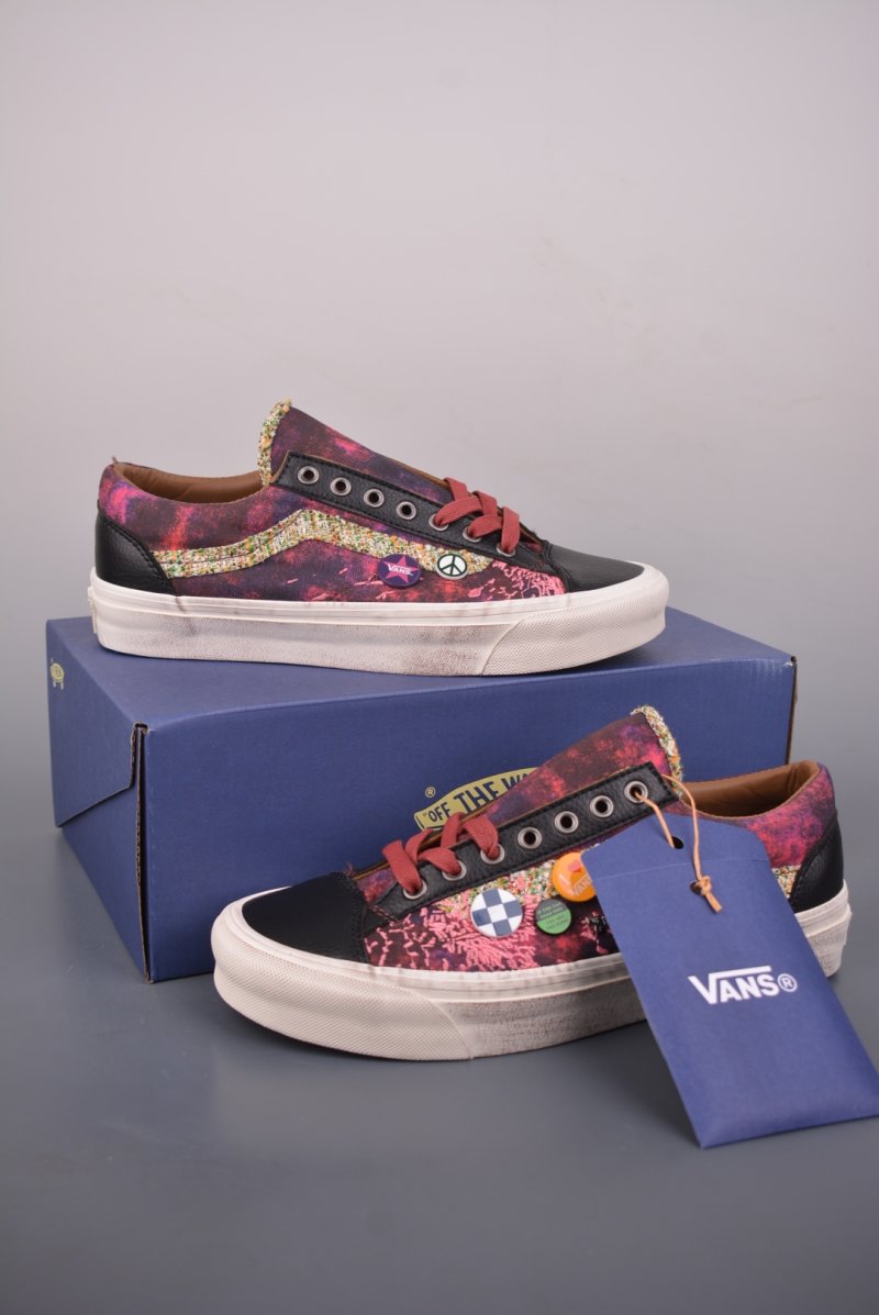 Vans Premium Old Skool 'Black / Beige / Brown Distressed' view
