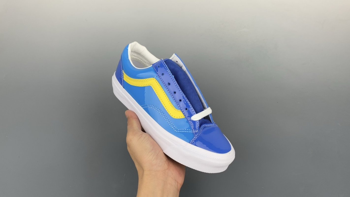 Vans Premium Old Skool 'Blue / Yellow'