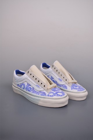 Vans Premium Old Skool LX 'Blue / White' view 1