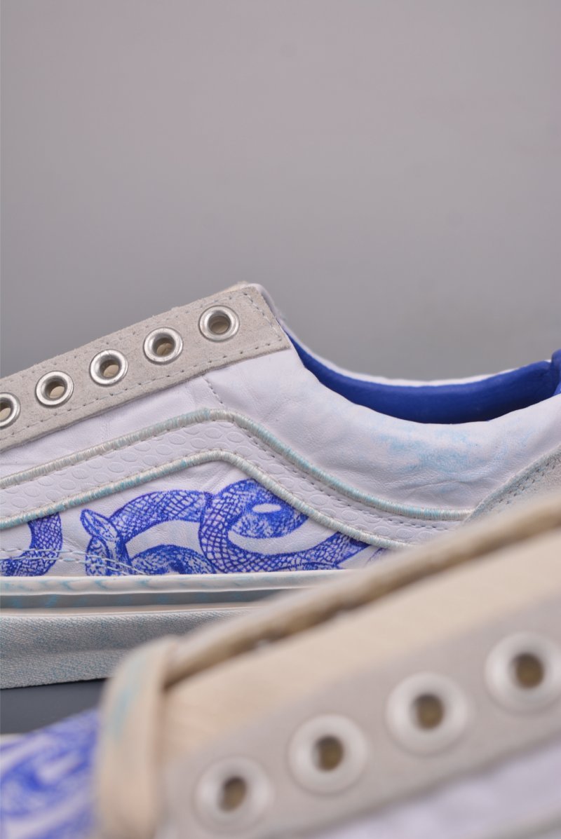 Vans Premium Old Skool LX 'Blue / White' view
