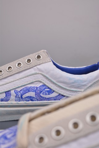 Vans Premium Old Skool LX 'Blue / White' view 8