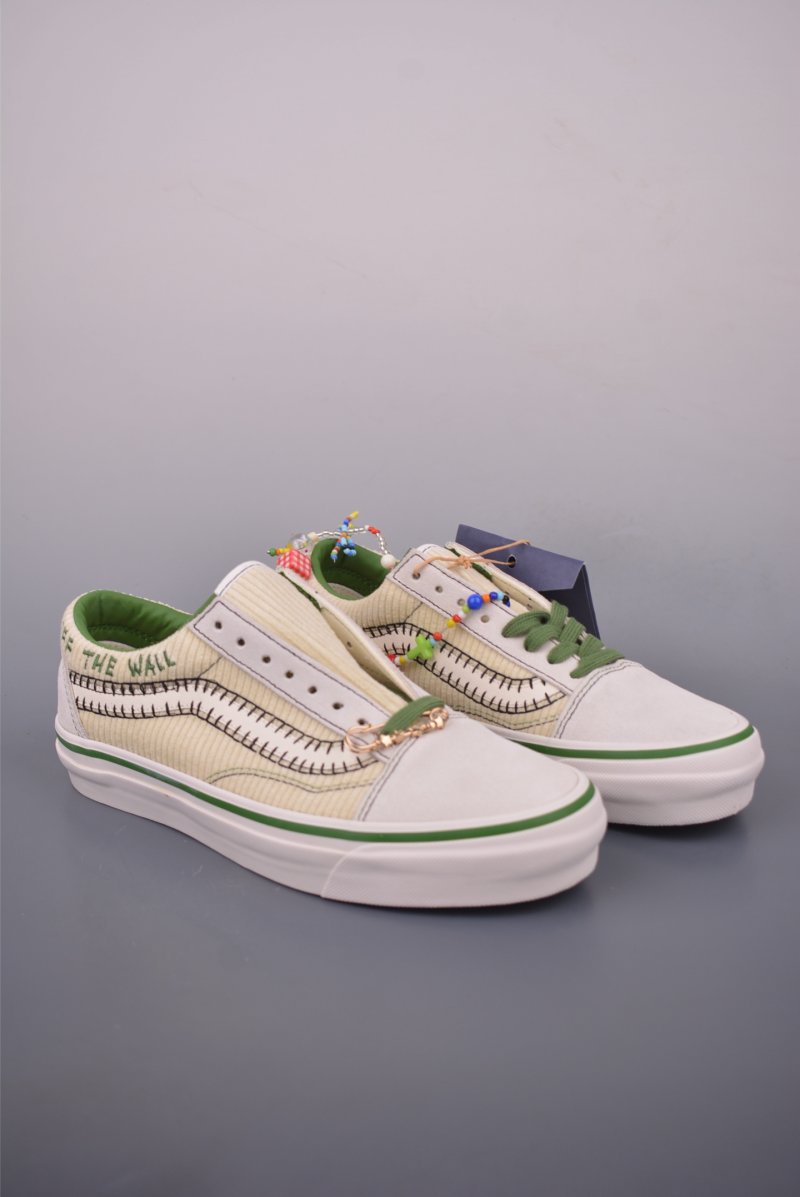 Vans Premium Old Skool 'White / Green'
