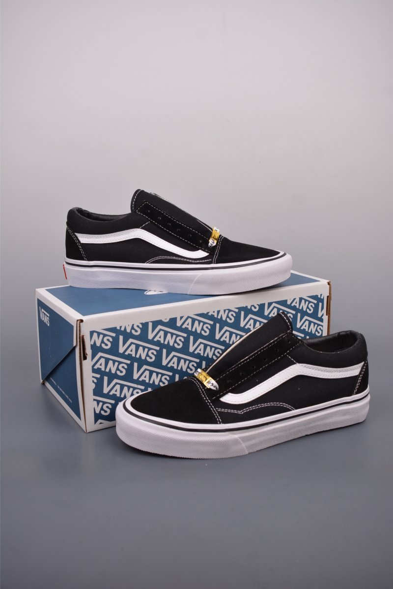 Vans Premium Old Skool VPS 'Black / White / Gold' view