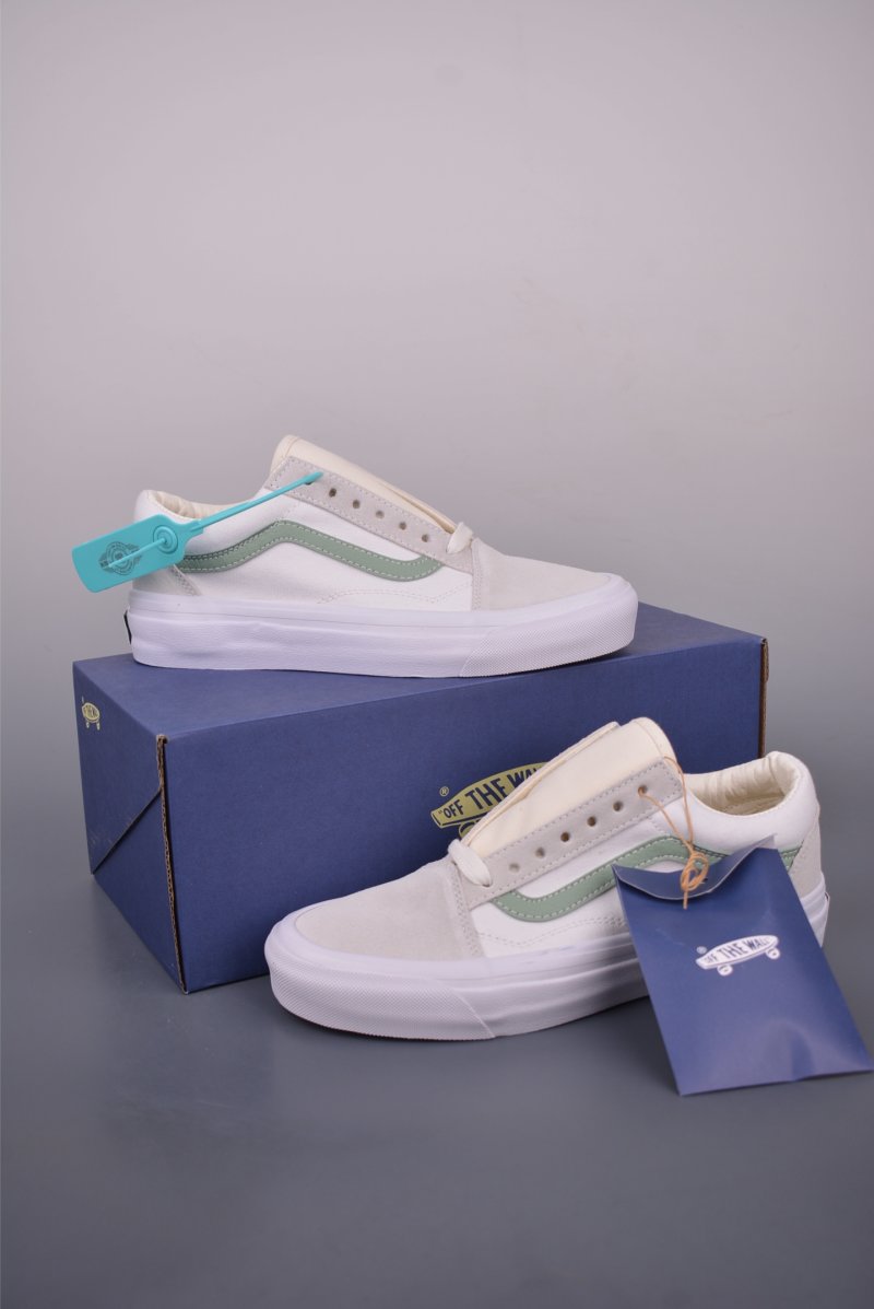 Vans Premium Old Skool VPS Vault 'Purple / White / Green' view