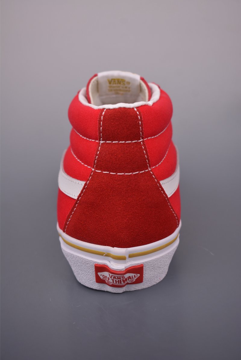 Vans Premium Sk8-Mid 'Red / White' view