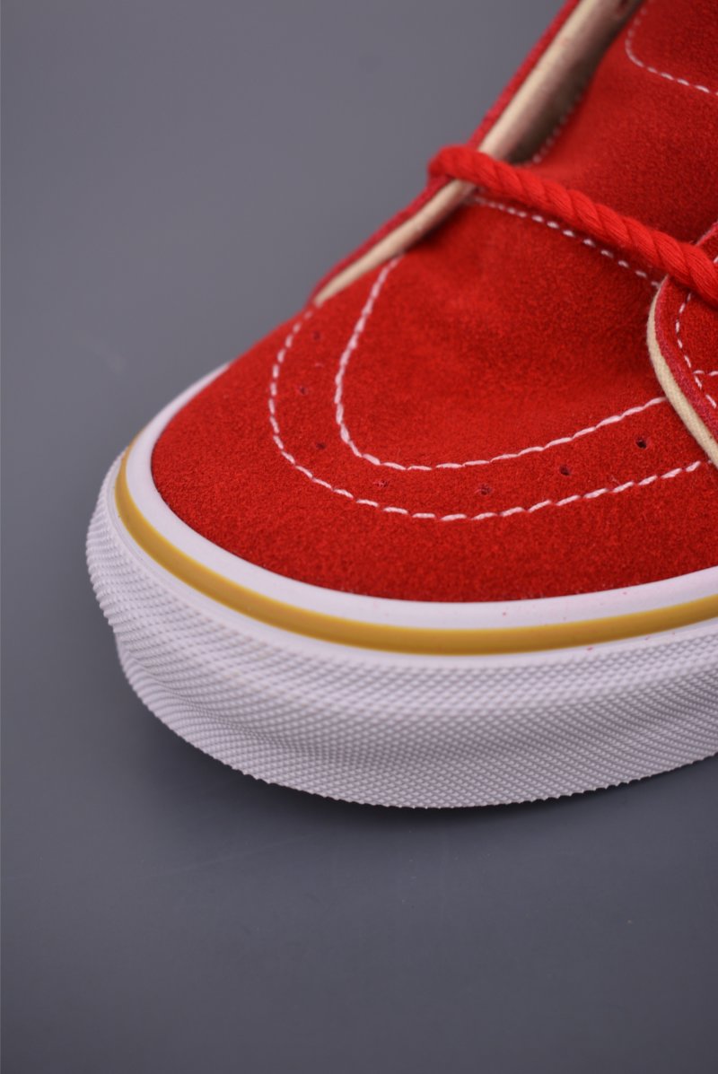 Vans Premium Sk8-Mid 'Red / White' view