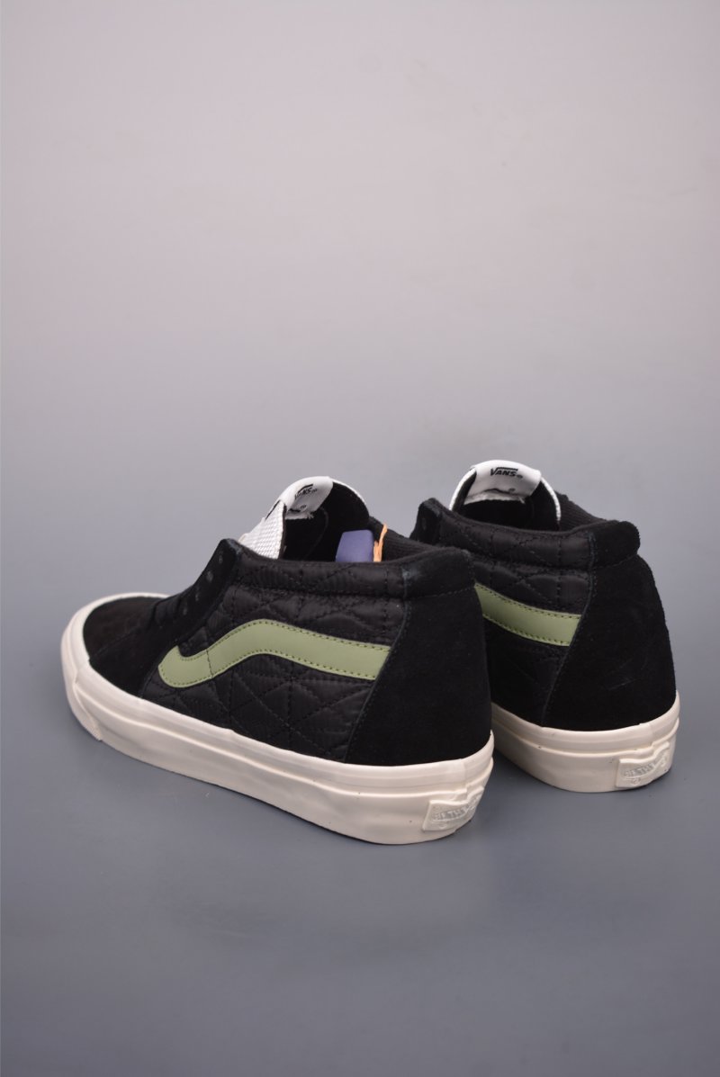 Vans Premium Sk8-Mid 'Black / Green' view