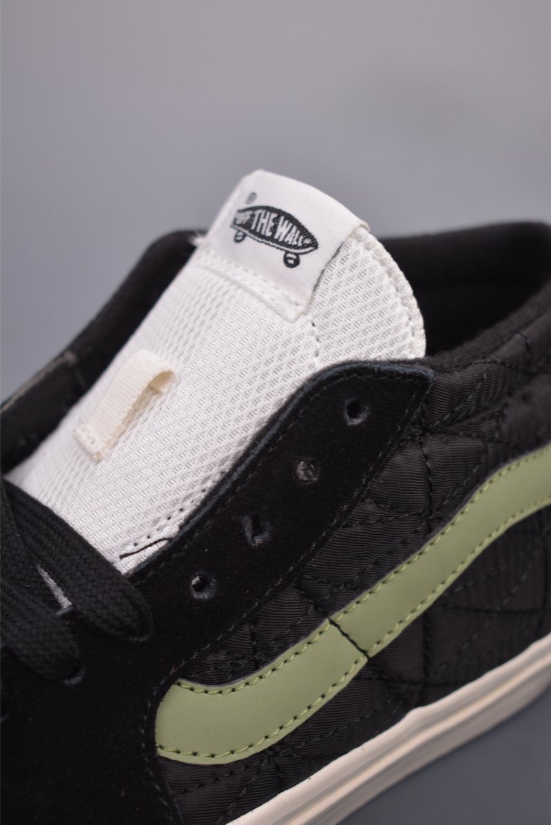 Vans Premium Sk8-Mid 'Black / Green' view