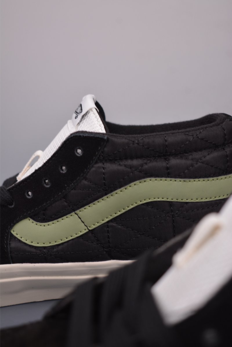 Vans Premium Sk8-Mid 'Black / Green' view