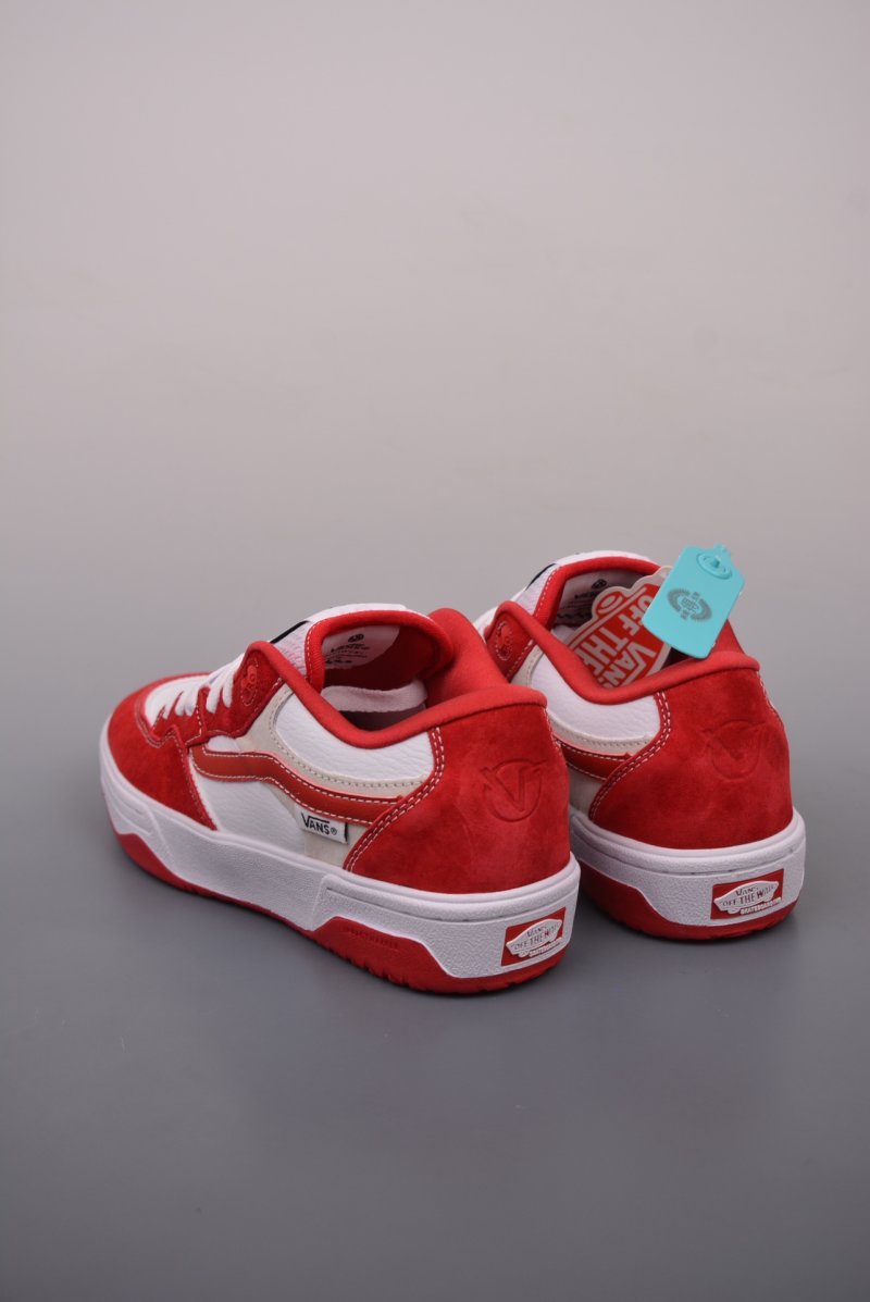 Vans Rowan 'White / Red' view
