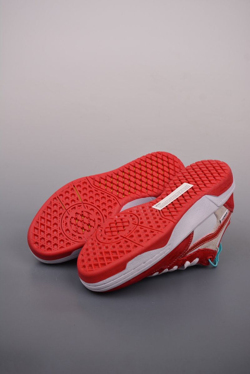 Vans Rowan 'White / Red' view