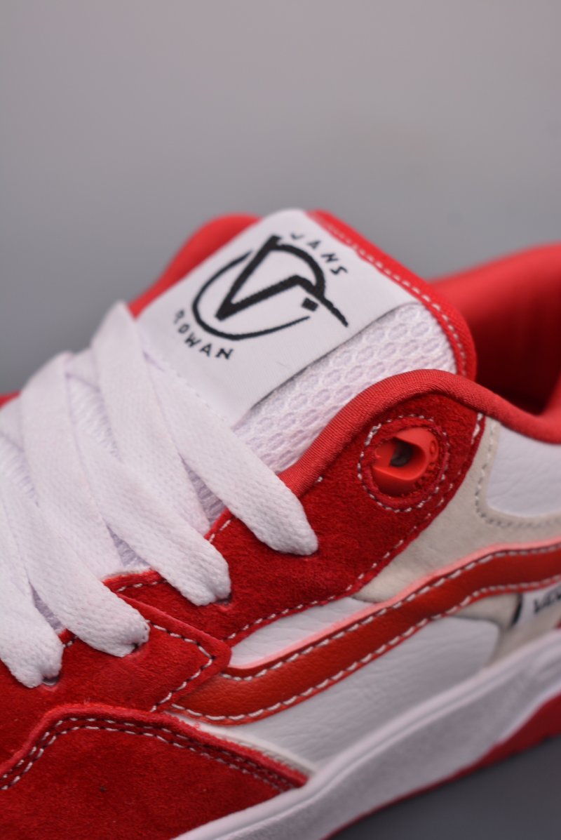 Vans Rowan 'White / Red' view